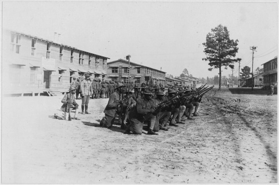 WWI Rifle Practice - Camp Jackson, Columbia SC
